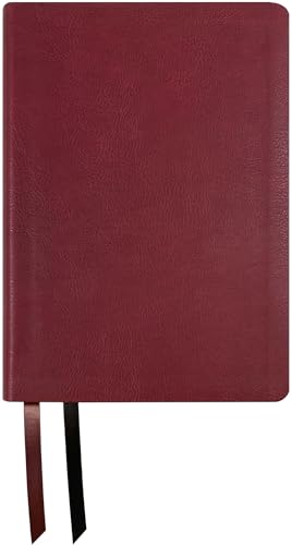 NASB Wide Margin Reference Bible, Burgundy, Leathertex, 2020 text