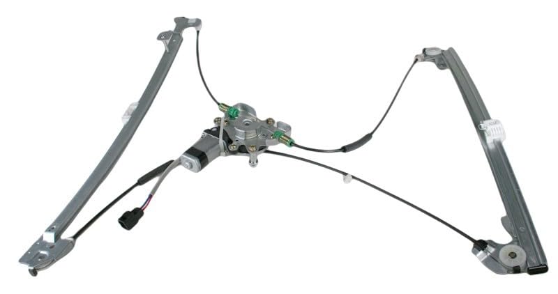 Image of TRQ Front Left Power Window Regulator & Motor Assembly Power Driver Side Compatible with 1996-2000 Chrysler Town & Country 2000 Voyager Dodge Caravan Grand Caravan Plymouth Grand Voyager CH1350112