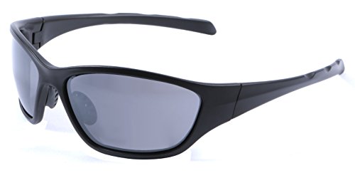 I-Sential TR90 - Gafas de sol deportivas para hombre, ligeras, UV400, estuche