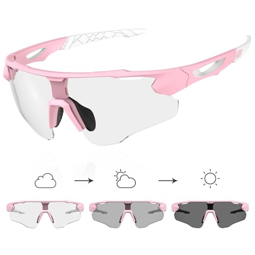 X-TIGER Gafas Ciclismo Fotocromáticas Hombre Mujer Con TR90 Gafas Running MTB Deportivas