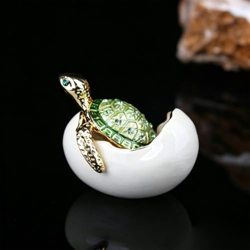 Boîte à bijoux tortue cadeau idéal pour table de chevet - 8