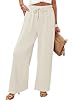 Angerella Womens Elastic Waisted Palazzo Pants Cas... #1