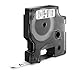 Produktbild DYMO Beschriftungsband D1 9mm schwarz weiß Schriftband swwß