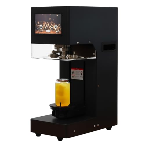 ABUKE Commercial Soda Can Sealer, Automatic Can Sealer Machine for