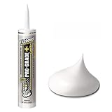 Titebond Pro-Grade Plus Siliconized Acrylic Caulk, Antique White – Multi-Purpose Interior/Exterior Sealant for Wood, Metal, Glass, Tile, Fast-Drying – 8471, 10.1 Oz. Cartridge