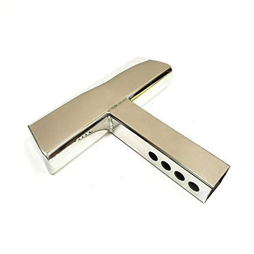 Ubrand 12" Length Towing Hitch Step Bar 2" Receiver Chrome Universal Truck Trailer Rear Bumper Guard #TOP4