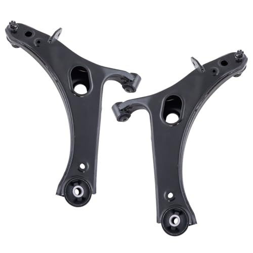 TRQ Front Left and Right Lower Control Arm with Ball Joint 2 Piece Set Compatible with 2010-2014 Subaru Legacy 2010-2014 Outback