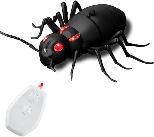 Image of RC Giant ANT Fake Ants Black 2 inch, Realistic Ant Halloween Prank Toys for Halloween Party Decoration, April Fool's Day Props