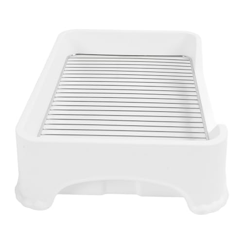 Bandeja de Banheiro para Cães, Estrutura Estável, Bandeja para Ir Ao Banho de Treinamento Cães (Bran