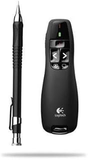 Apresentador Logitech Wireless Presenter R400 - Preto - 910-001354 / 910-001477 / 910-001355