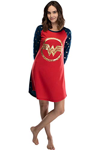 Wonder Woman pyjama robe de nuit raglan pour femme taille M