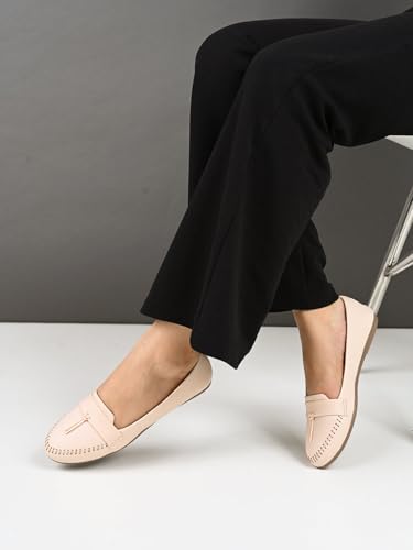 Image of Classic Loafers with Subtle Tassel - Elegant Design, Superior Trendy, Ideal for Enhancing Your Casual and Office Looks for Girls & Womens