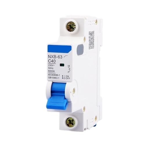 Disjoncteur monophasé NXB-63 évite les surcharges sur vos circuits électriques DZ47 type C 2A
