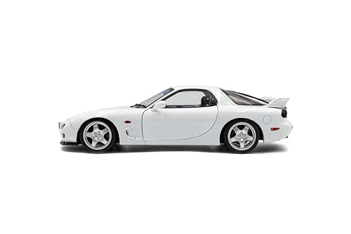 Solido Modelo a Escala 1:18 Mazda RX7 FD3RS Blanco Puro miniatura 6