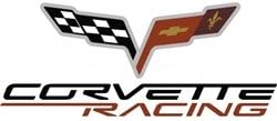 Corvette Accessories Unlimited C6 Corvette Racing Logo Red/White/Black Small Decal
