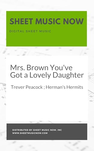 Mrs. Brown You've Got a Lovely Daughter (English Edition)