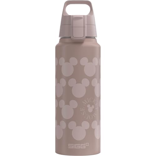 Sigg - Gourde Aluminium - WMB Pathfinder Mickey Mouse Pattern - Certifiée Neutre En CO2 - Convient Aux Boissons Gazeuses - Étanche & Légère - Sans BPA -...