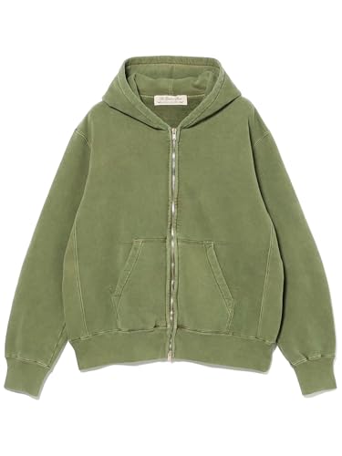 [�r�[���X�v���X] �X�E�F�b�g �y�ʒ��z REMI RELIEF Sweat Zip Hoodie �����Y OLIVE L