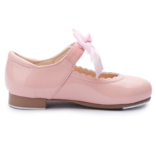 Patent Leather Tap Shoes Dance for Girls4