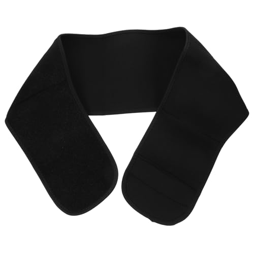 Faja deportiva de soporte lumbar y abdomen negro miniatura 1