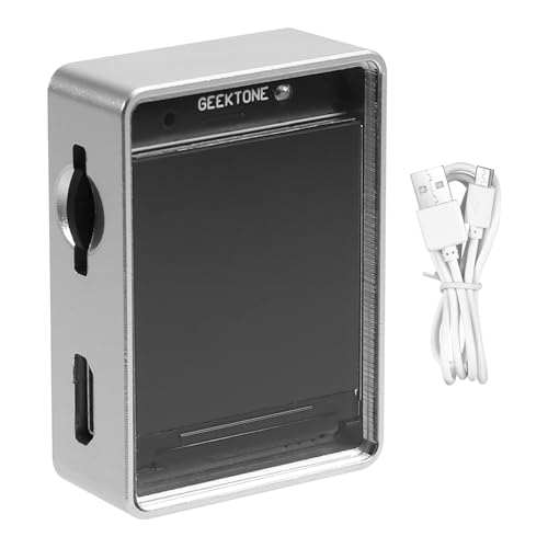 yasoe Amplificador de Espectro Musical con Control de Voz Estéreo LCD de 1,3 Pulgadas, Indicador de de Audio, Analizador de Ritmo, Medidor VU