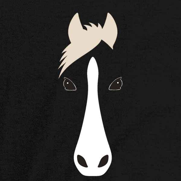 Pop Threads Horse Animal Face Cute Funny Baby Toddler Kids Girl Boy T-Shirt2