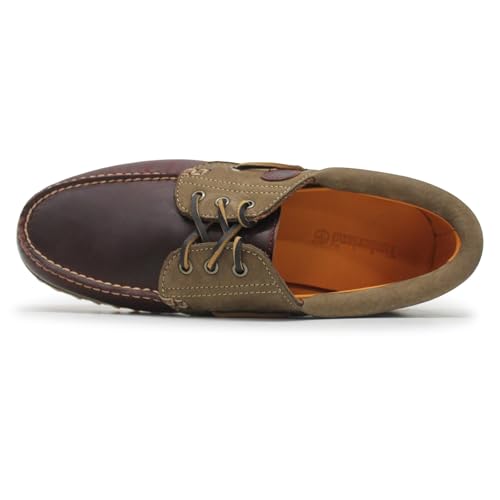 Timberland Mens Authentic 3-Eye Lug Handsewn Boat Shoe3