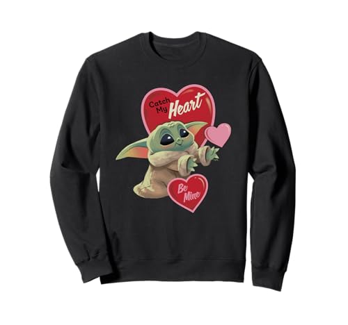 Sweat Grogu Star Wars Mandalorian pull homme femme Saint-Valentin confortable