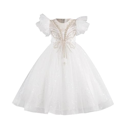 Flower Girls Formal Tulle Princess Lace Dress Party Long Dance