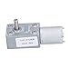 Worm Gear Motor, DC24V High Torque DC Electric Motor, Speed Gear Reduction Machinery Transmission Parts for Window Door Openers Miniature Winches 2RPM 4632-370