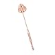 MAGT Kerzenlöscher, Edelstahl Kerzenauslöscher Glockenförmige Docht Löscher Kerzenabdeckung Kerzenwerkzeug Edelstahl Candle Extinguisher(Rose Gold)