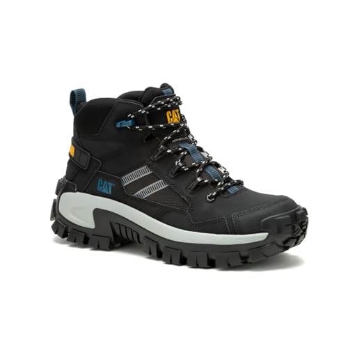 Image of CAT Men's Invader Mid Vent Composite Toe Construction Boot, Black, 10.5 Wide