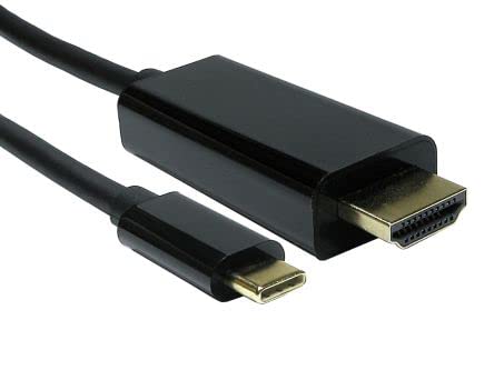 RS PRO Kabel USB, USB C/HDMI, 1 m USB 3.1, czarny