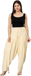 b9 store ||Cotton Patiala Salwar||Semi Patiala Pants (IN, Numeric, 45, Regular, Standard, CREAM)-picture-43