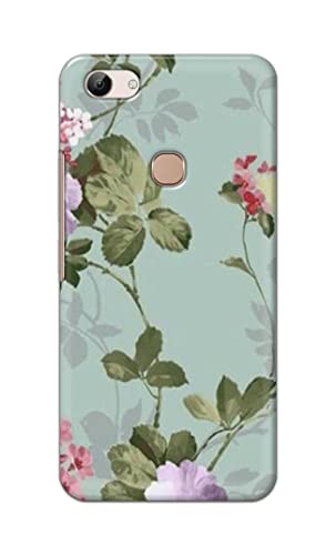 Image of Printed Hard Back Cover Case for Vivo Y83 Back Cover (Floral Painting) -1302