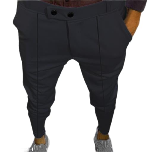 Men's Regular Fit Trouser | Soft Fabric Full Length Pants with Comfortable Fit-image-35