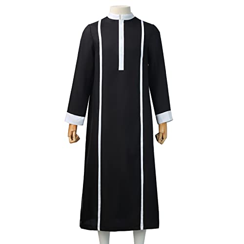 Muslim Thobe for Men Arabic Clothes Mens Caftans Casual Mens Arab Thobe with Pocket Muslim Clothes for Men4