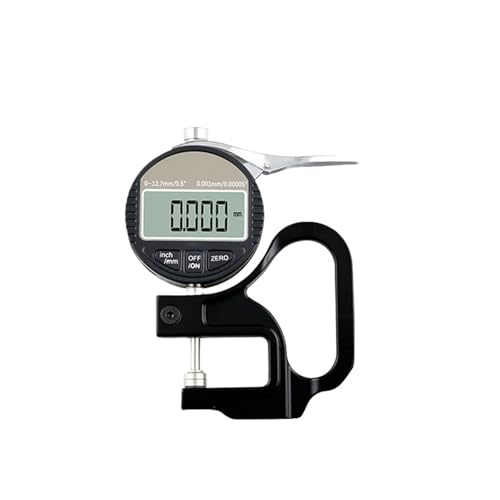 Calibrador digital micrómetro electrónico de espesor 0.001mm con pantalla LCD y conexión RS232 miniatura 1