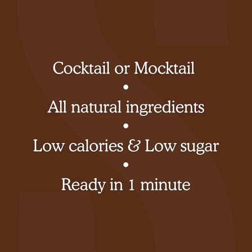 Image of SAYSO: Espresso Martini Instant Cocktail Tea Bags | Infuses with Cold Water & Spirits for a Premium Craft Cocktail or Mocktail (25 Calories, 5g Sugar), 8-Pack