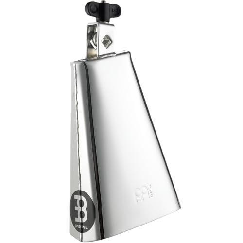Meinl Cowbell 8" Chrome : cloche à vache percutante pour batterie et rythmes latins