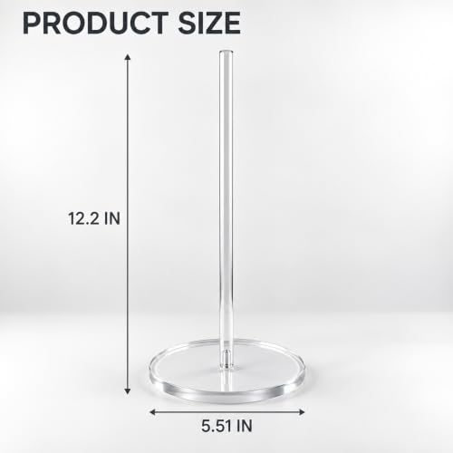 Acrylic Paper Towel Holder Countertop Clear Plastic Stand Kitchen by satoaols - Used condition - Image 2