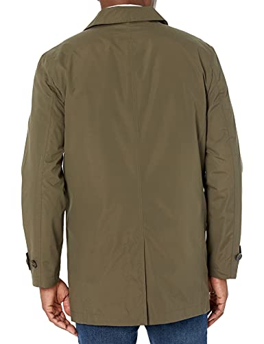 Cole Haan Men's Classic Rain Jacket, Olive, Medium #TOP1
