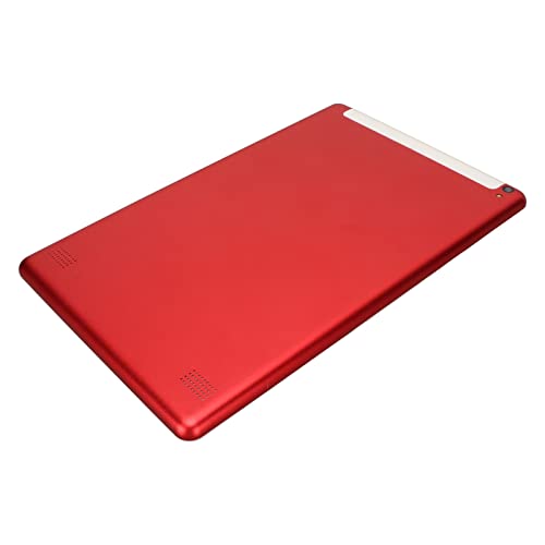 Tablet HD de 10,1 Polegadas Vermelho 2.4G 5G WiFi Banda Dupla Android 11.0 Tablet (Plugue dos EUA)