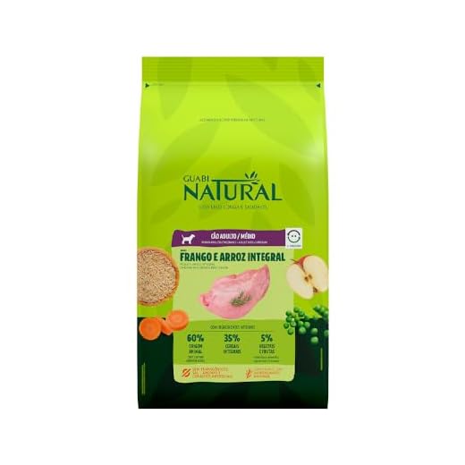 Ração Guabi Natural Cães Adultos Médio Frango e Arroz 2,5 kg