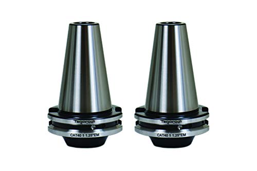 Tegara CAT40 1 in x 1.25 in. End Mill Tool Holder 2 pcs 202-7447-2 S[