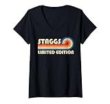 staggiatura La stampa unica della famiglia STAGGS è ideale anche per regalo di compleanno, Natale, Ringraziamento, 4 luglio, festa della mamma, festa del papà o altre vacanze e occasioni. È un must per ogni amante vintage degli anni '70 '80 e '90.