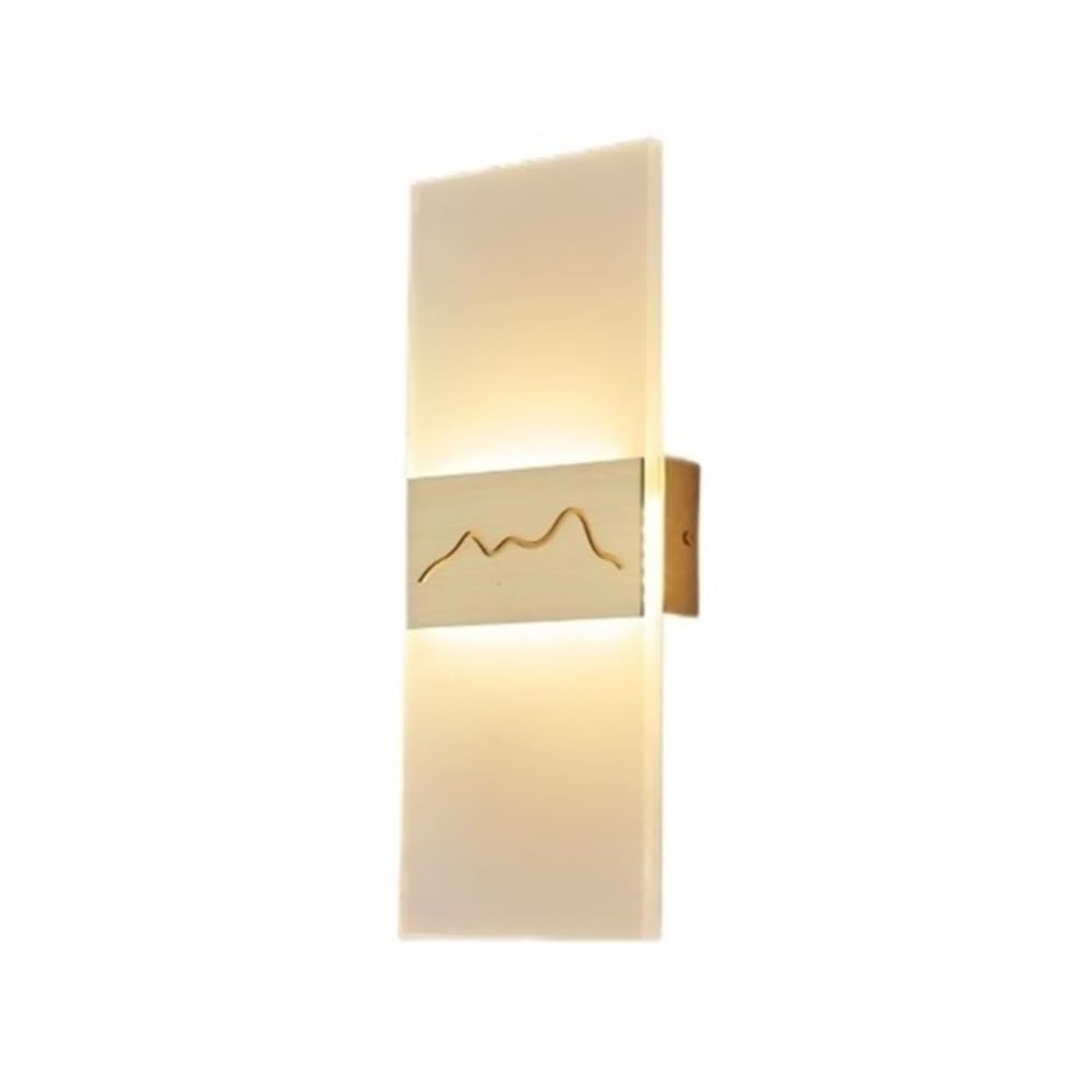 birene Wall Lamp Personalized Creative Bedroom Bedside Lamp Copper TV Cabinet Background Wall Lamp