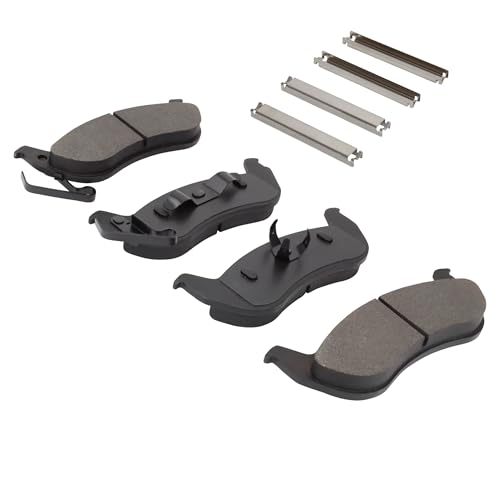 Image of QUALITY-BUILT Rear Ceramic Brake Pads, Black Series 1003-0932C, Compatible with 2002-2011 Ford /Lincoln /Mercury (Crown Victoria,Grand Marquis,Marauder,Ranger,Town Car)