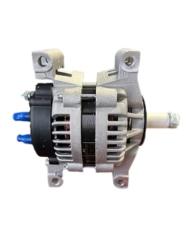New Alternator Compatible With Volvo Freightliner International Mack Kenworth Peterbilt Sterling Western Trucks Delco 24SI 160 AMP Quad Pad Mount 8600889 0124625062 0124625187 1012118410 8719N RE024P - Image 3