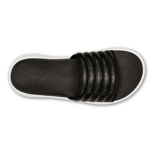 Image of OluKai Komo Men's Slide Sandals, Water-Friendly Shoe with Cushioned Strap, All-Day Comfort & Support